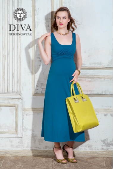Сарафан для кормящих и беременных Diva Nursingwear Alba Maxi, Notte