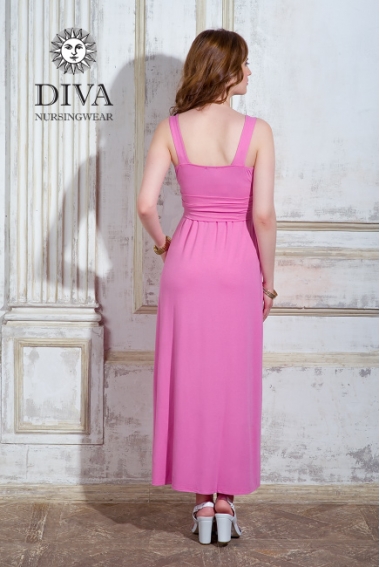 Сарафан для кормящих и беременных Diva Nursingwear Alba Maxi, Rose