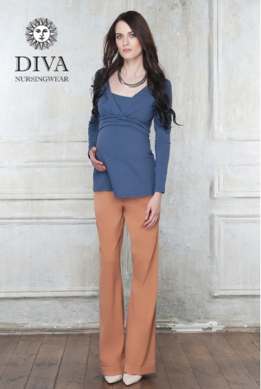 Топ для кормящих и беременных Diva Nursingwear Alba, цвет Notte