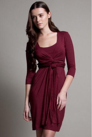 Платье DOTE "Madison", цвет бургунди