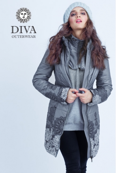 Слингокуртка демисезонная 4 в 1 Diva Outerwear Pietra