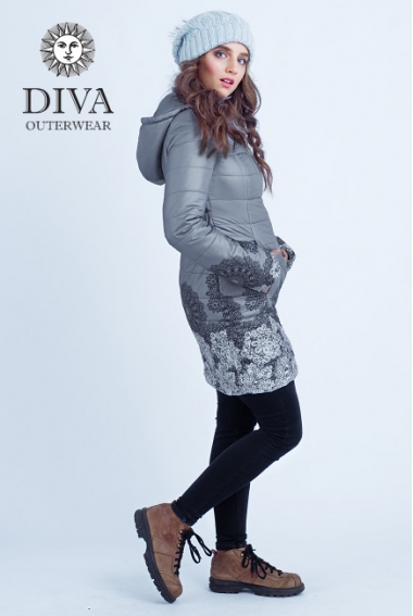 Слингокуртка демисезонная 4 в 1 Diva Outerwear Pietra