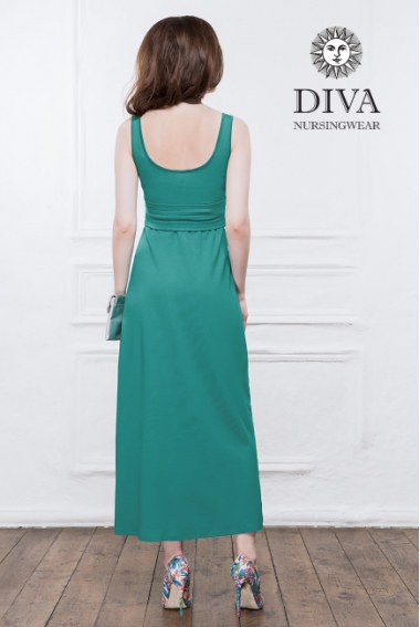 Сарафан для кормящих и беременных Diva Nursingwear Alba Maxi, Celeste