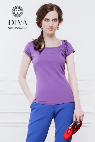 Топ для кормления Diva Nursingwear Dalia, цвет Viola