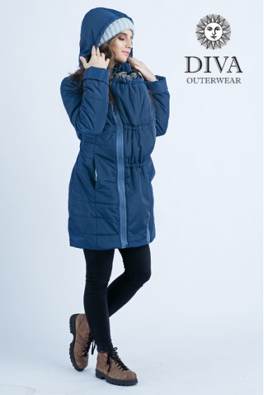 Слингокуртка зимняя 4 в 1 Diva Outerwear Azzurro