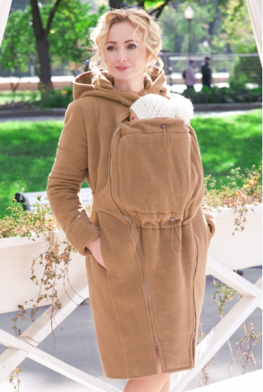 Слингопальто демисезонное Diva Outerwear Camello