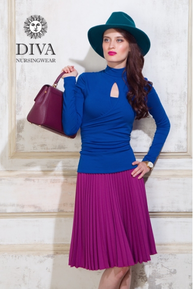 Топ для кормящих и беременных Diva Nursingwear Maura, Azzurro