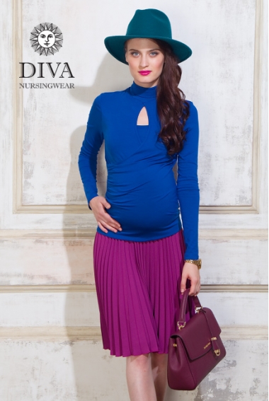 Топ для кормящих и беременных Diva Nursingwear Maura, Azzurro