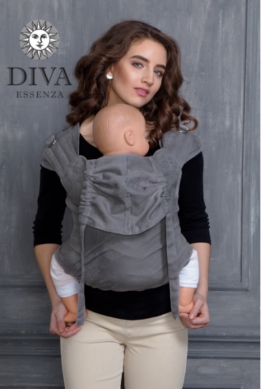 Май-слинг Diva Essenza Argento, размер Toddler