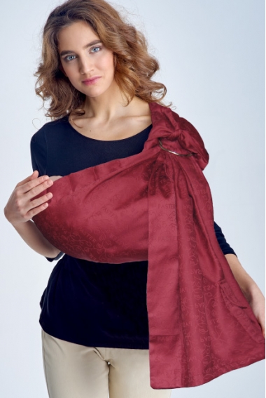 Слинг с кольцами Баюшка однослойный, Грация бардо