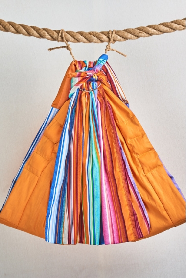 Слинг с кольцами Баюшка двуслойный, Многоцветный