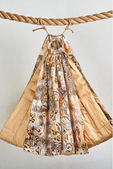 Слинг с кольцами Баюшка двуслойный, Саванна