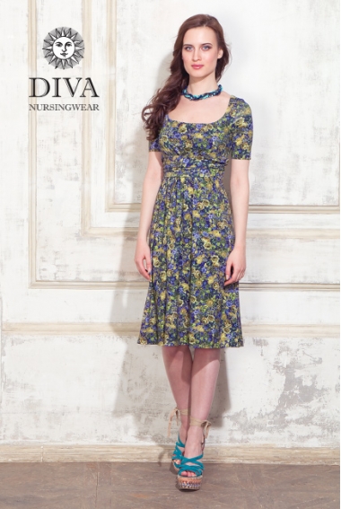 Платье для кормящих и беременных Diva Nursingwear Stella, Giardino