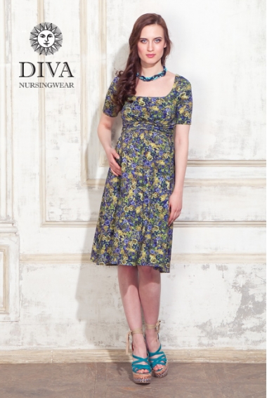 Платье для кормящих и беременных Diva Nursingwear Stella, Giardino