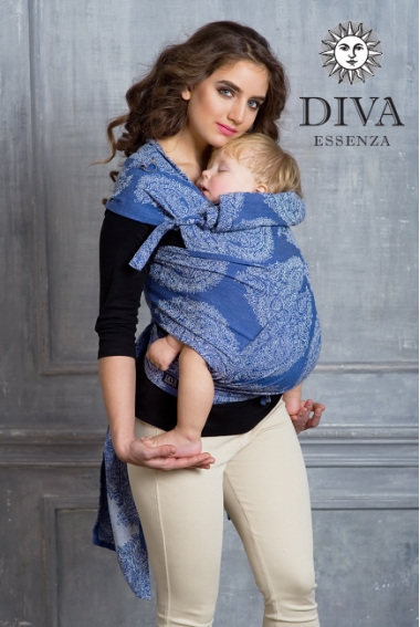 Май-слинг Diva Essenza, Azzurro Toddler