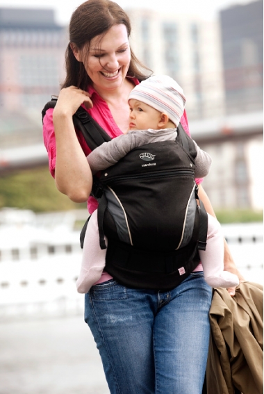 Эрго-рюкзак Manduca, цвет черный (black)