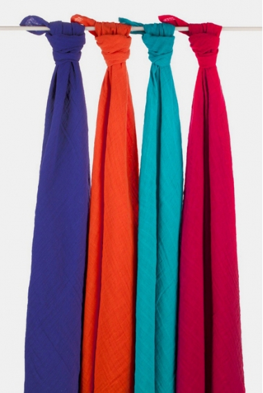 Aden&Anais набор 4 больших муслиновых пеленок, B-Jeweled