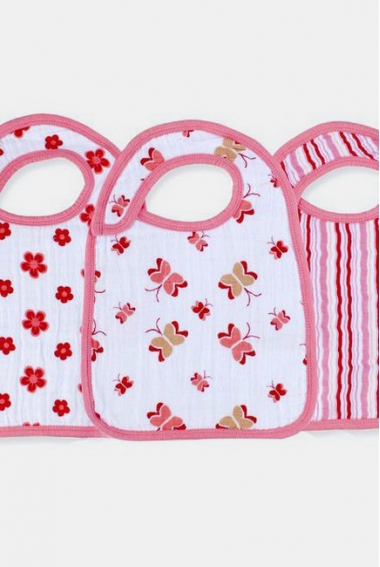 Aden&Anais набор 3 слюнявчиков, Princess (принцесса)