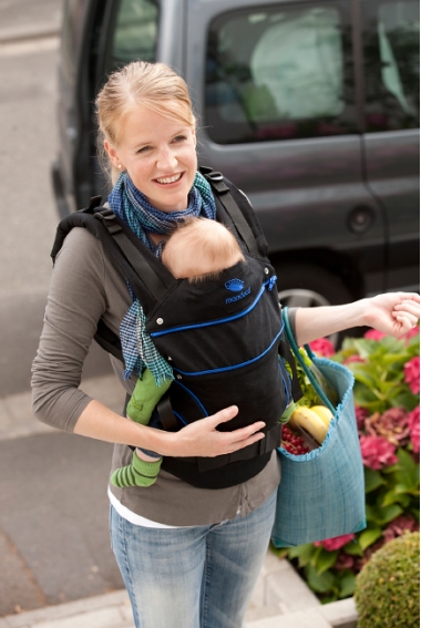 Эрго-рюкзак Manduca, Blackline синий