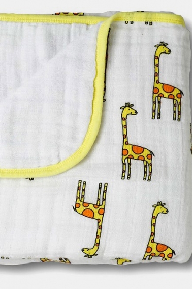Aden&Anais одеяло муслиновое, Jungle Jam Giraffe