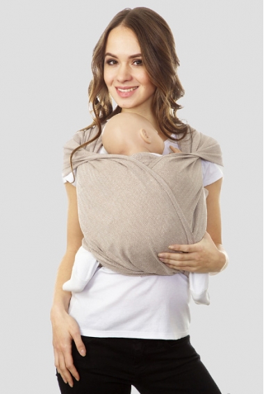 Слинг-шарф Mums Era саржевый, латте