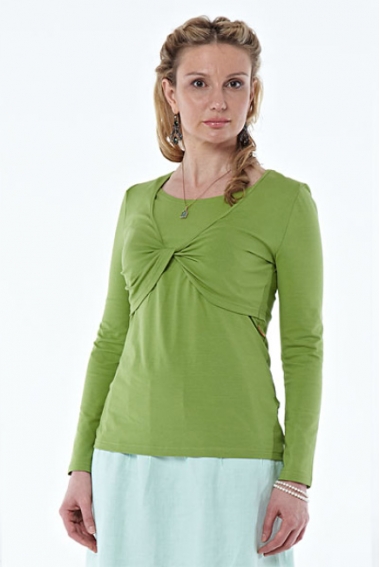 Блуза для кормящих "Травяная"