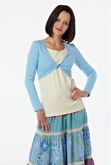 Блуза для кормящих "Незабудка"