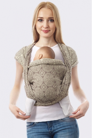 Слинг-шарф Bloom, серый