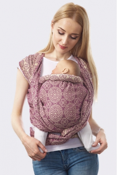 Слинг-шарф Bloom, сиреневый