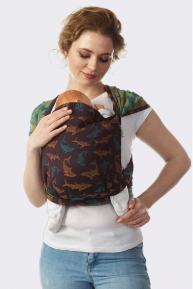 Слинг-шарф Акулы, голд