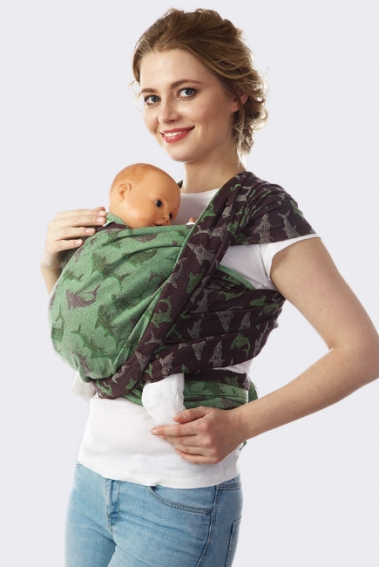 Слинг-шарф Акулы, лайм