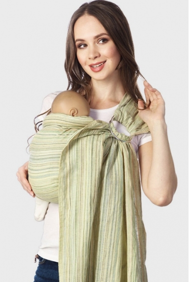 Слинг с кольцами Mums Era "Лайн", олива