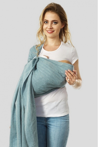 Слинг с кольцами Mums Era "Нидл", корсар