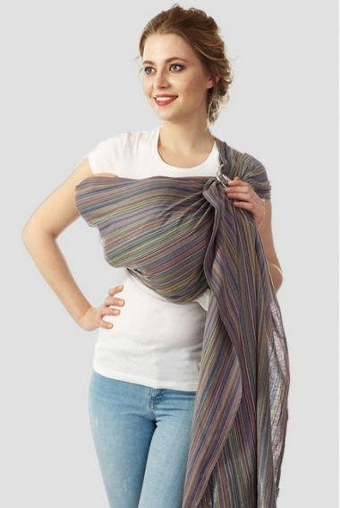 Слинг с кольцами Mums Era "Лайн", ирис