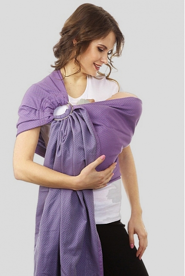 Слинг с кольцами Mums Era "Нордик", аметист