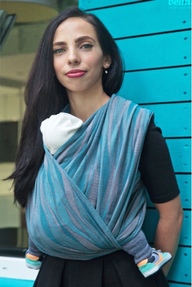 Слинг-шарф Velina, Petrol Waves