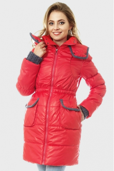 Зимняя слингокуртка Gerda 3в1, коралл