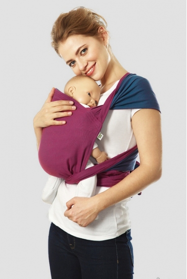 Май-слинг Mums Era "Casual", нэви/лилак