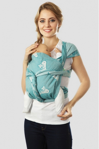 Май-слинг Mums Era "Птички", прибой