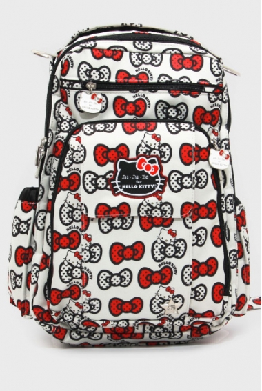 Рюкзак для мамы Ju-Ju-Be - Be Right Back, Hello Kitty Peek a Bow