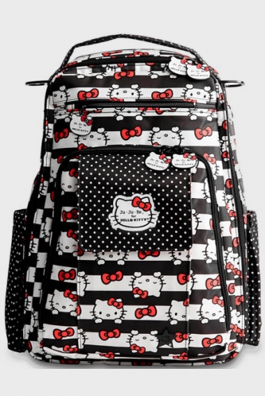 Рюкзак для мамы Ju-Ju-Be Be Right Back  Hello Kitty Dots & Stripes