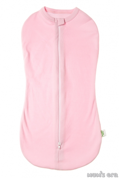 Пеленка-кокон для новорожденных трикотажный, розовый