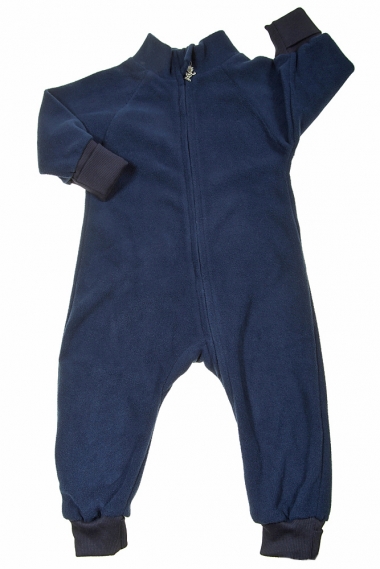 Флисовый комбинезон детский (поддева) Light, синий