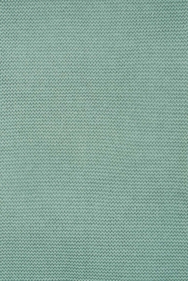 Вязаный плед для новорожденных Jollein Basic, зеленый, средний