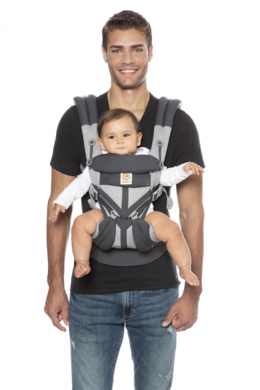 Эрго-рюкзак Ergobaby OMNI 360 Cool Air Mesh - Carbon Grey