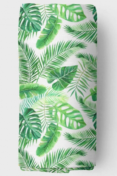 Муслиновая пеленка для новорожденных Adam Stork большая, Tropical