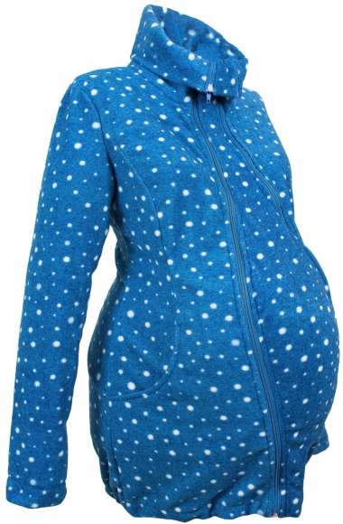 Флисовая слингокуртка и куртка для беременных, "млечный путь"