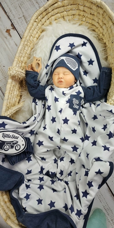 Комплект на выписку из роддома летний Little Star