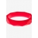 Молочный браслет из пищевого силикона, красный