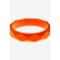 Молочный браслет из пищевого силикона, оранжевый